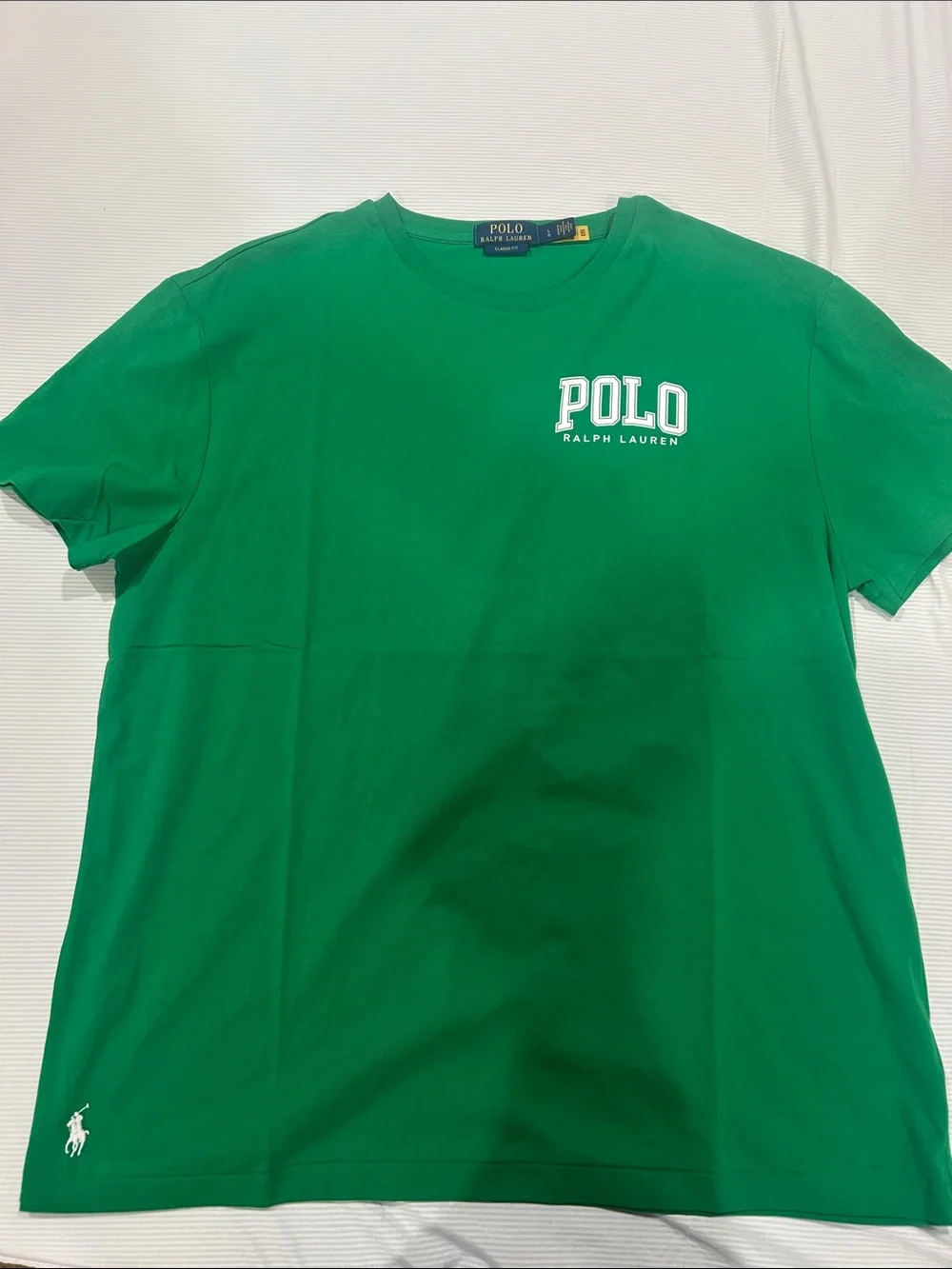 Polo by Ralph Lauren Boys Green Graphic Logo Tee